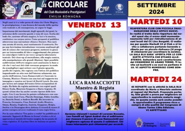 Circolare Settembre 2024 Fronte